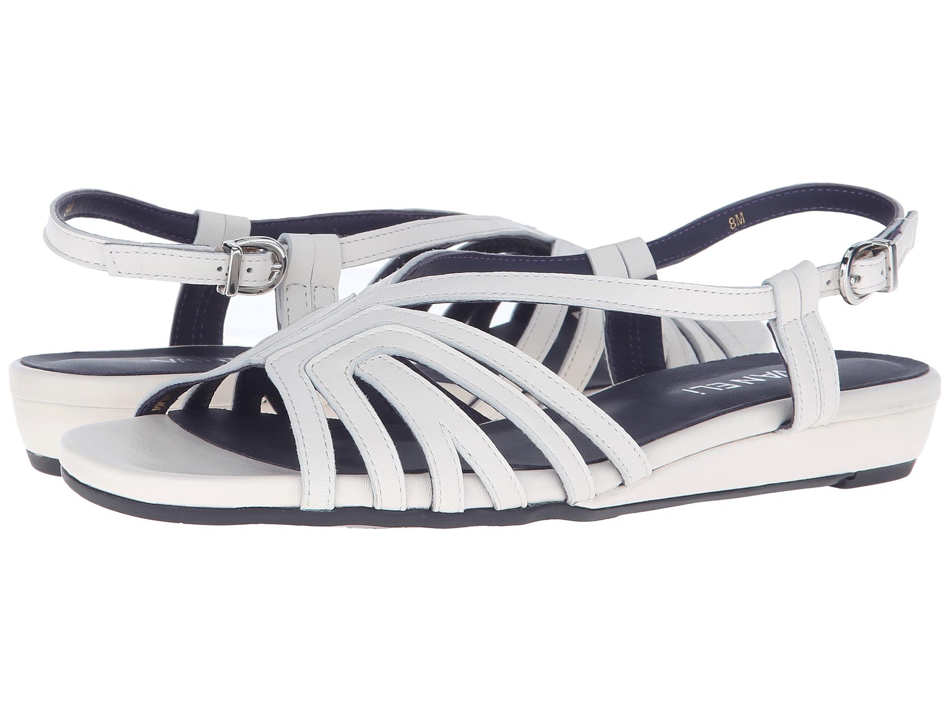 Womens Sandals Vaneli Bitya White Nappa Womens Sandals Vaneli Bitya White Nappa
